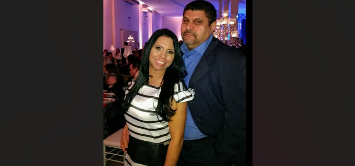 Waldomiro Faria e a esposa Regina Rissati Waldomiro Faria e a esposa Regina Rissati